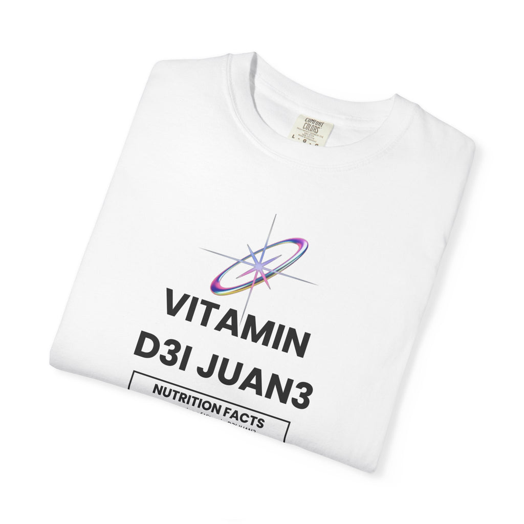 VITAMIN D3I JUAN3 - Nutrition Facts T-shirt